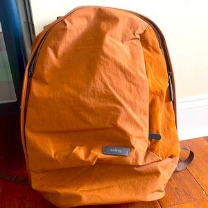 Barely used Bellroy backpack. Holds computer and everyday necessities.